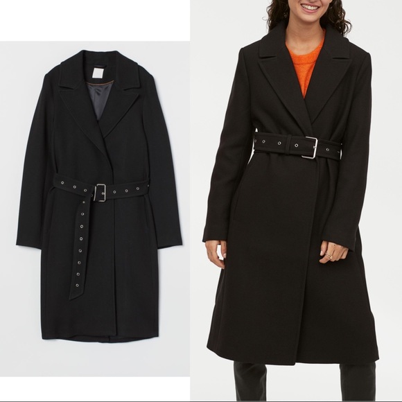 h&m manteco wool coat